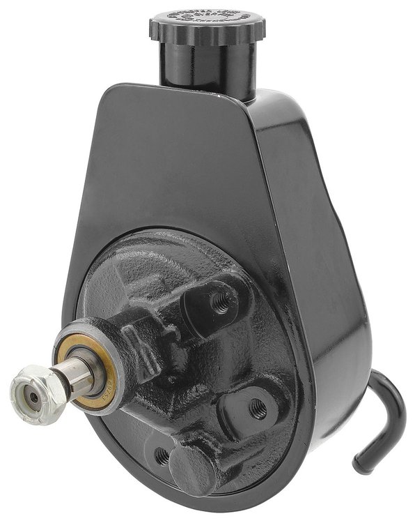 Pump Power Steering for 1975-1977 Chevy Chevelle, El Camino, Monte Carlo V8 [Black]