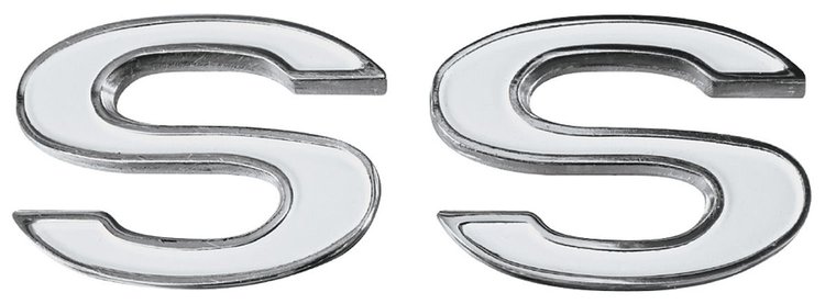 "SS" Fender Emblems 1969-72 Chevelle/El Camino SS