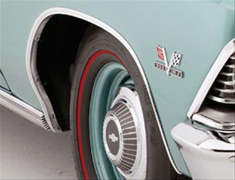 Molding Wheel Opening 1966 Chevelle / El Camino Front