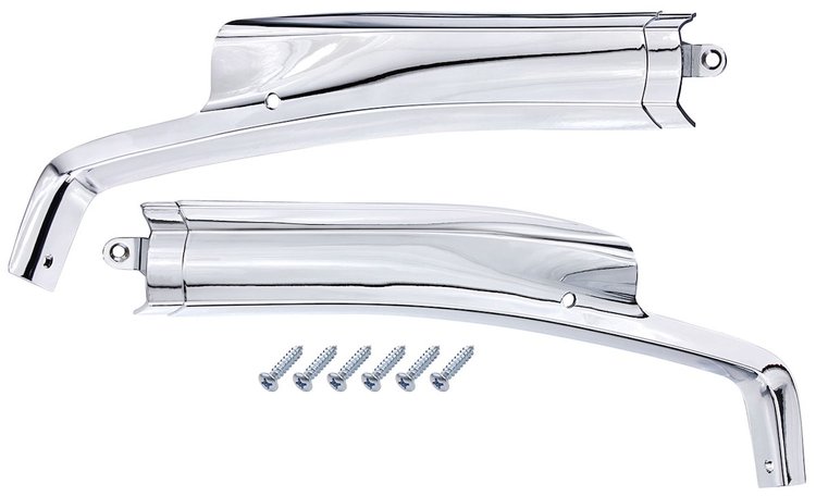 Bed Front Corner Moldings 1968-72 El Camino