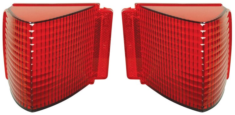 PZ00322-PR Lens, Tail Lamp, 1967 Chevelle, Pair