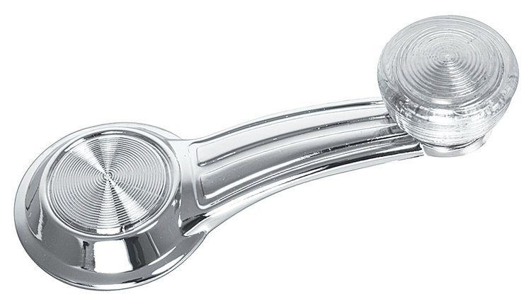 PZ00573CL Handle, Window Crank, 1968-87 GM A-Body/1965-76 Cad/1968-77 GP/1968-72 Riv