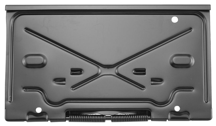 Bracket/Gas Door License Plate 1966-67 Chevelle