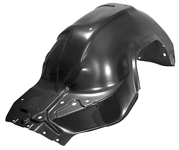 PZ00632-RH Inner Fenderwell for 1968-1972 Chevy Chevelle, El Camino [Right/Passenger Side]