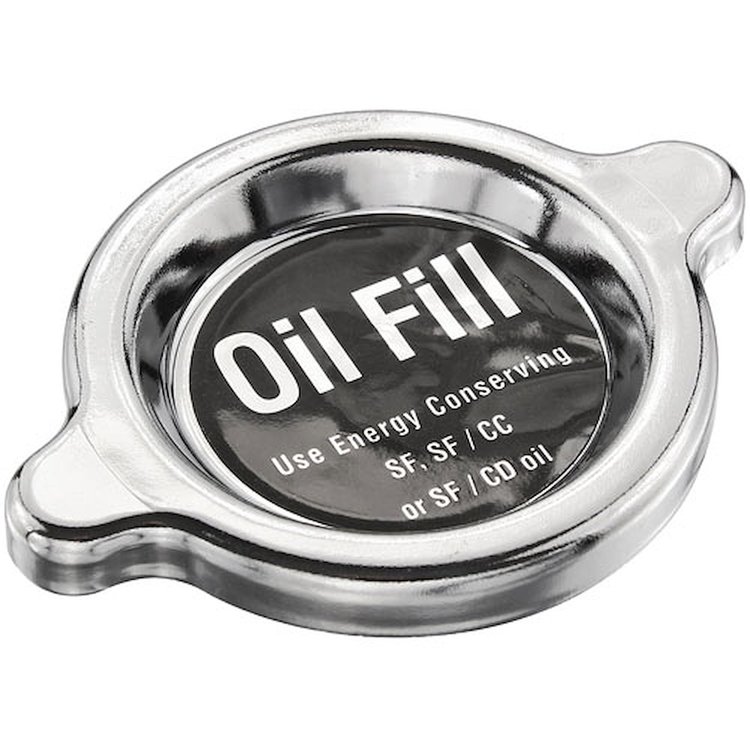 Cap Oil Filler 1967-88 GM Chrome