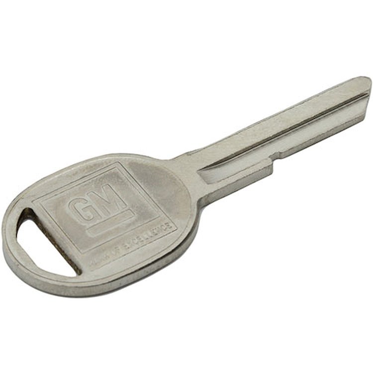 Key Blank 1968/1972/1976 Oval D
