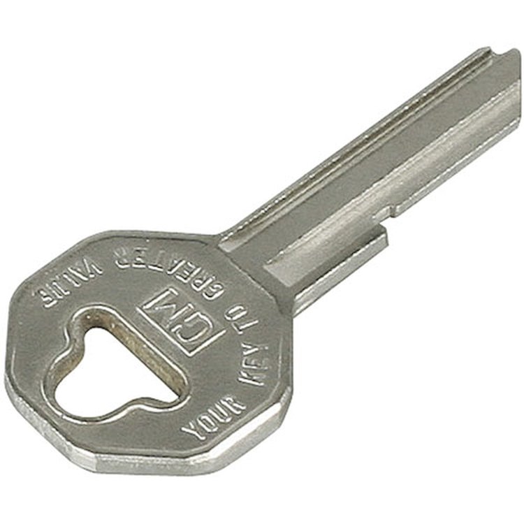 Key Blank 1959-66 Octagon