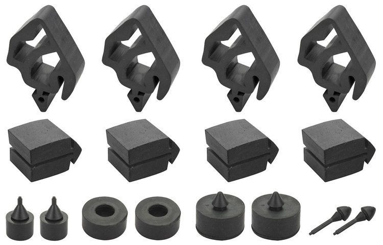 Rubber Bumper & Stopper Kit 1966 Chevelle