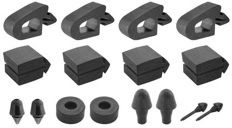 Rubber Bumper & Stopper Kit 1964 El Camino