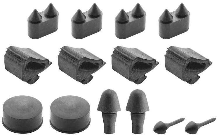 Rubber Bumper & Stopper Kit 1980-1987 El Camino