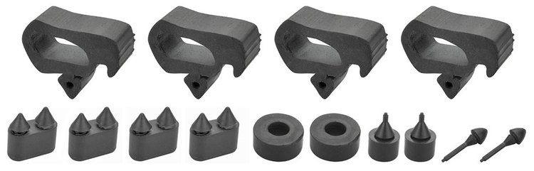 Rubber Bumper & Stopper Kit 1968-1972 El Camino