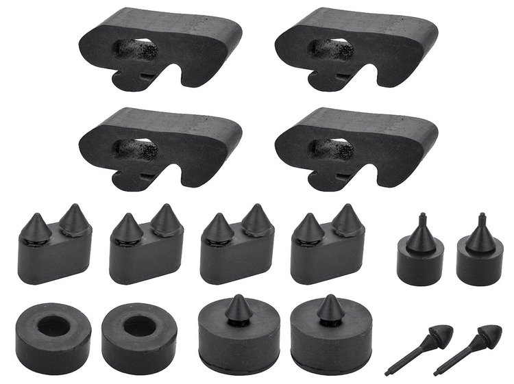 Rubber Bumper & Stopper Kit 1968-1972 Chevelle, 1970-1972 Monte Carlo
