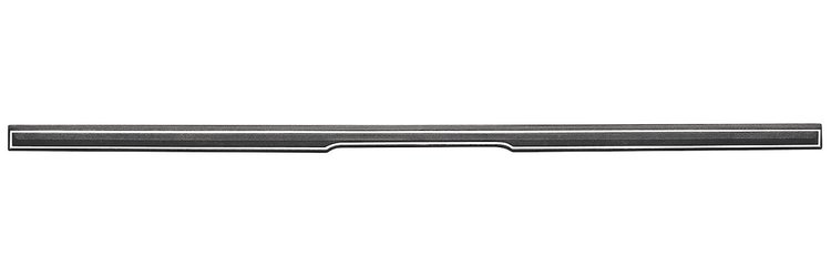 BUMPER IMP STRIP FRNT BLK