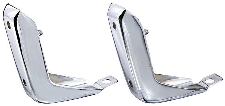 RG10260-PR Bumper Guard, Front, 1981-87 Buick Regal, Chrome, Pair