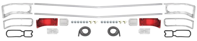 MOLDING AND LENS KIT 1966