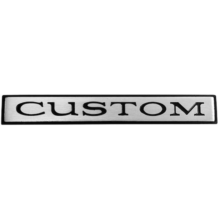 Quarter Panel/Trunk Lid Emblem for 1970-1972 Buick Skylark Custom [Custom Script]