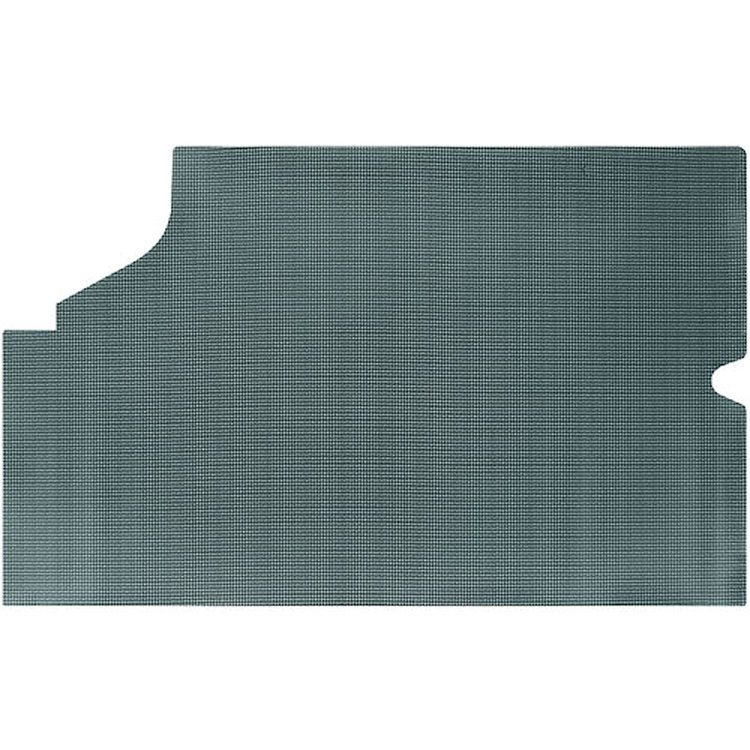 Trunk Mat Rubber 1968-72 Skylark Aqua/Black Houndstooth