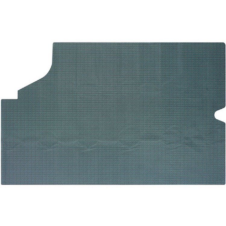 Trunk Mat Vinyl 1968-72 Skylark Aqua/Black