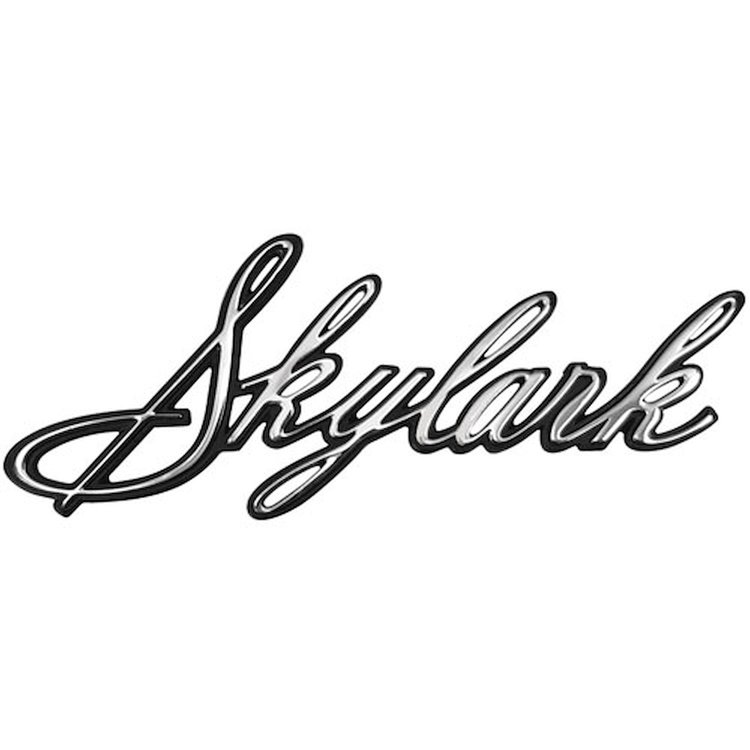 Emblem Quarter Panel 1967 Skylark