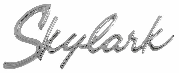 "Skylark" Trunk Lid Emblem 1964 Skylark