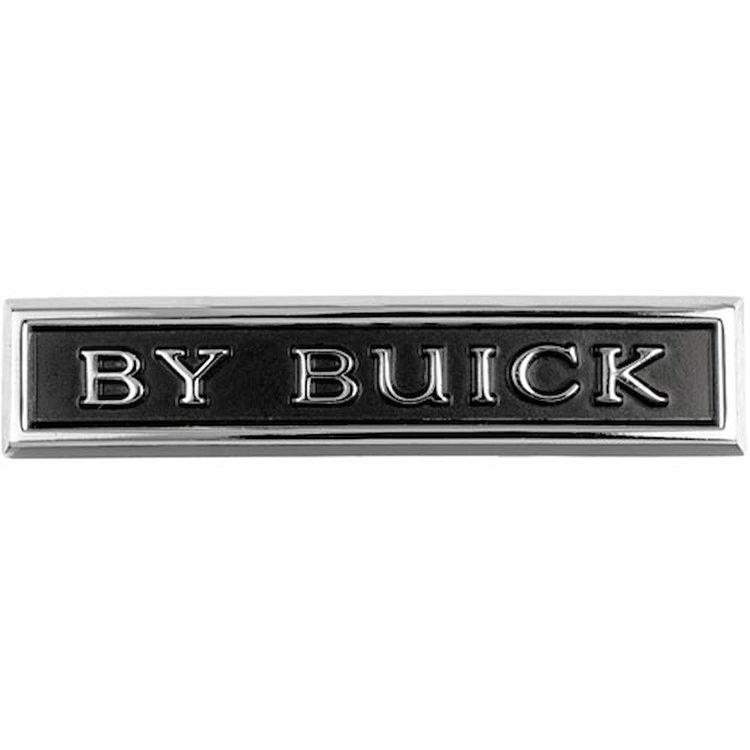 Emblem Trunk Lid 1971 By Buick