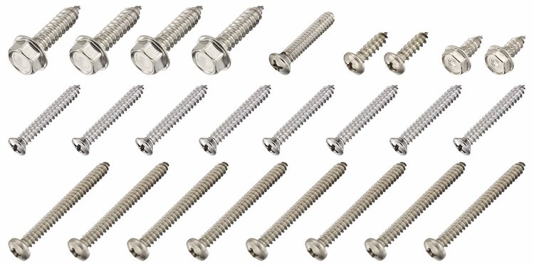 Screw Kit Exterior 1971-72 Buick 25pcs