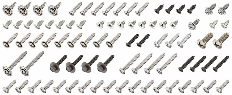Screw Kit Interior 1972 Buick Convertible