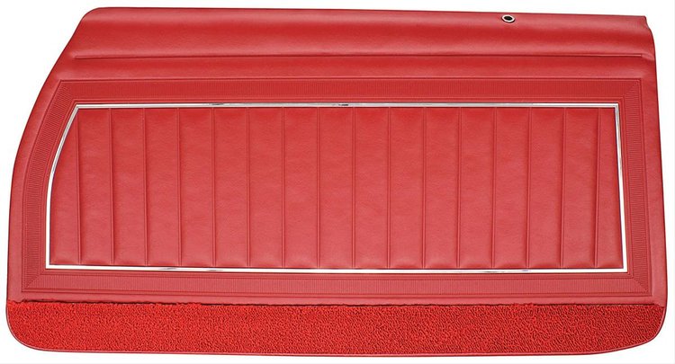 Door Panels 1969 Skylark Custom/GS 350/400 Coupe/Conv. Front Assembled