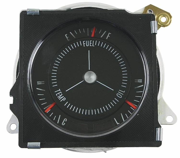 Lens Rally Gauges 1970-72 Skylark Flat