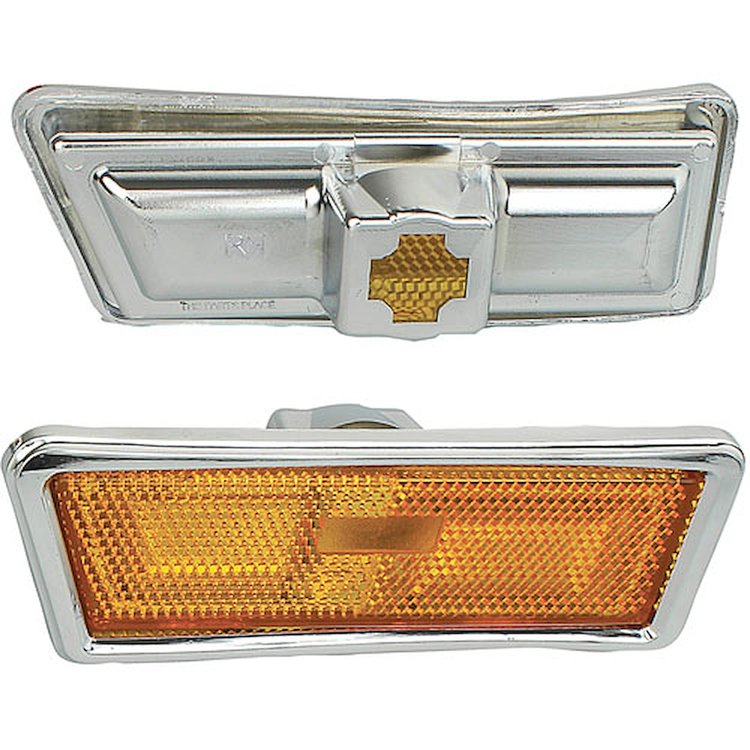 Lens Front Marker 1970-72 Skylark Amber