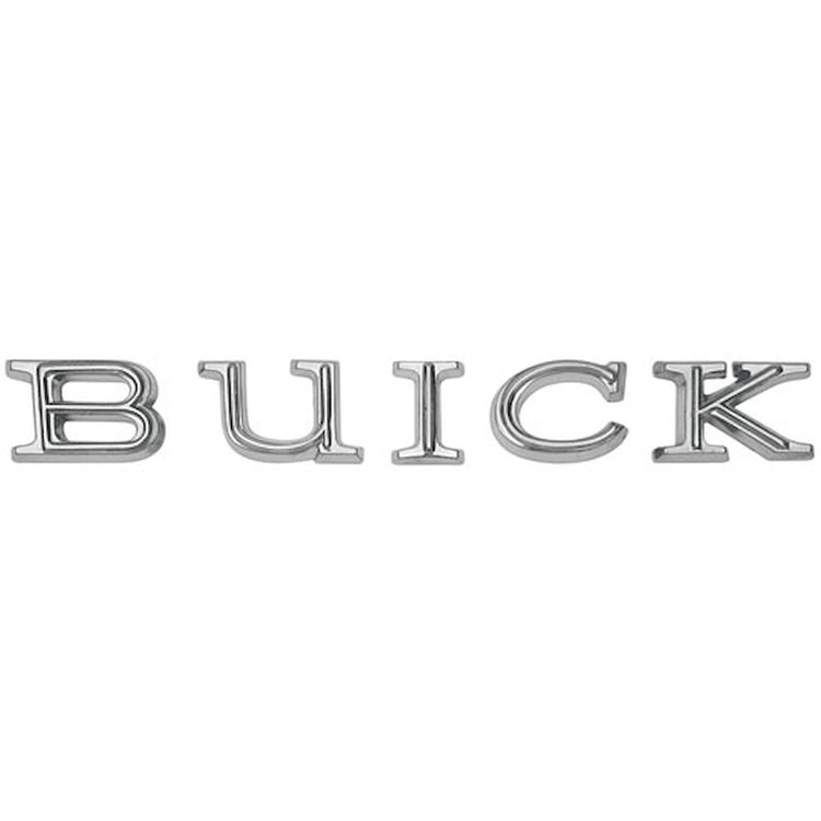 Emblem Trunk Lid 1964-65 Buick