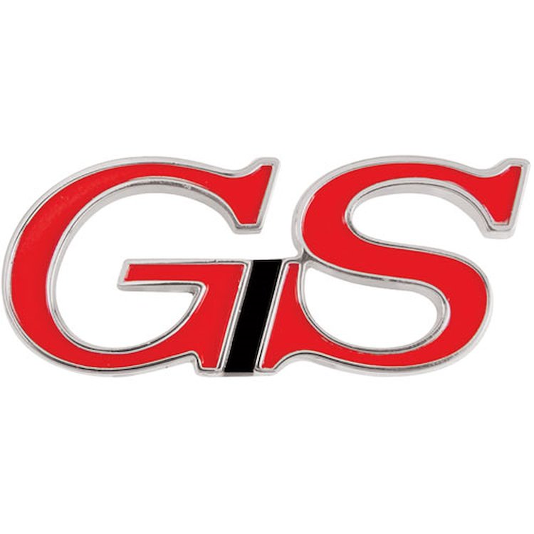 Emblem Quarter Panel/Sail Panel/Trunk Lid 1967-69 GS