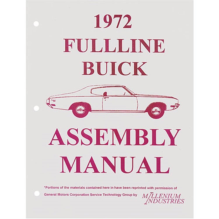 Assembly Manual 1972 Skylark