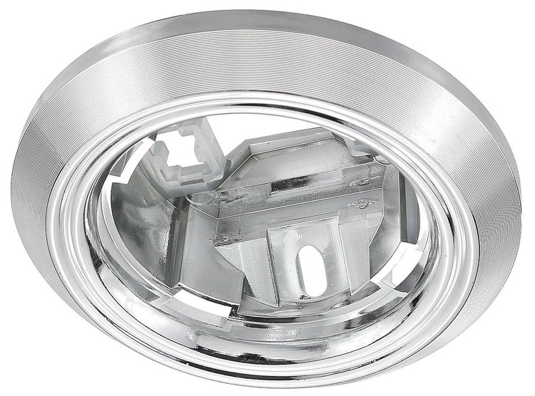 Dome Light Base 1969-71 Buick Skylark 1969-72 Olds Cutlass/442 - Chrome