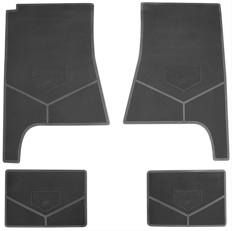 Floor Mats Rubber 1968-72 Buick Skylark