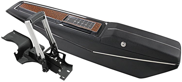 S6872NASMB Console Kit for 1971-1972 Chevrolet Monte Carlo [Turbo Hydramatic, w/Shifter]