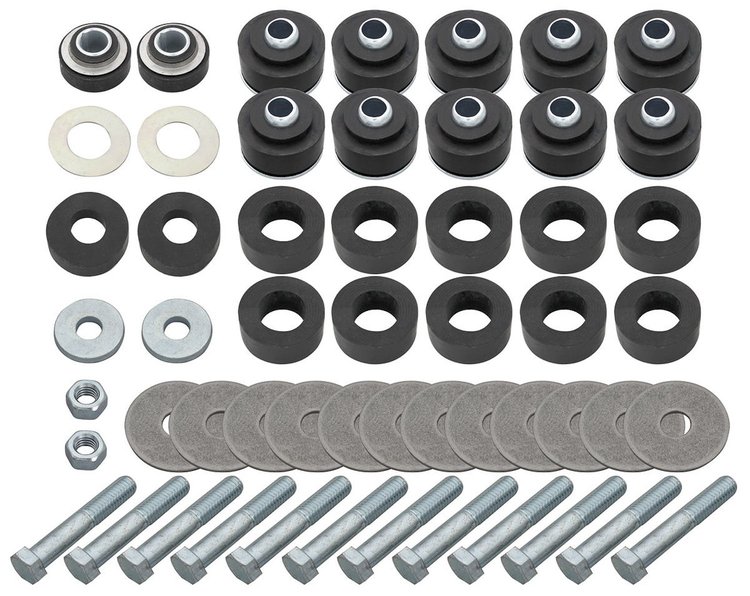 SB514K Body Bushing Set for 1964-1967 Chevrolet Chevelle, El Camino/Oldsmobile Cutlass [Hardtop]