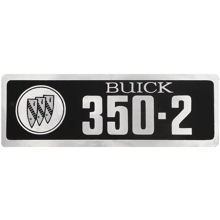 Decal 68-72 Skylark Valve Cover 350-2