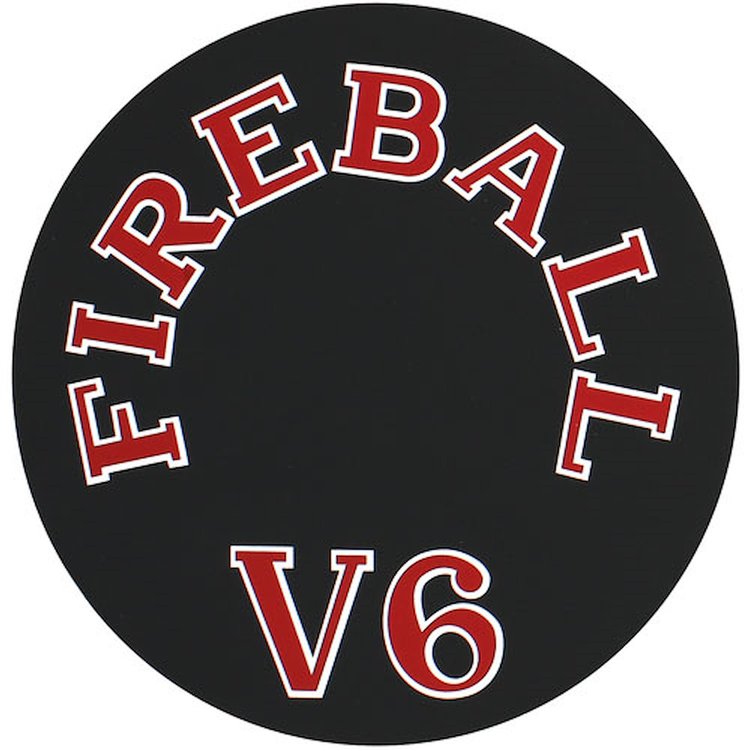 Decal 62-65 Skylark Special Air Cleaner Fireball V6