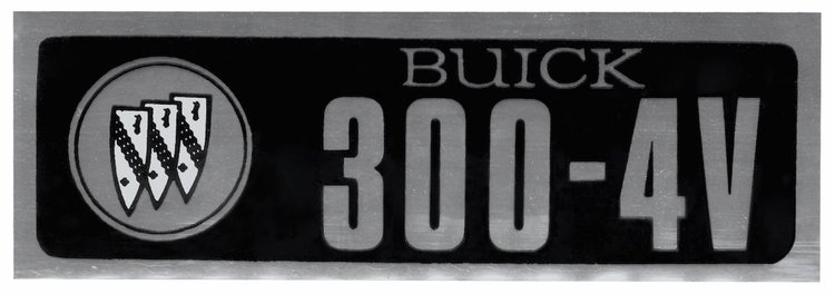 Decal 66-67 Skylark Valve Cover 300-4