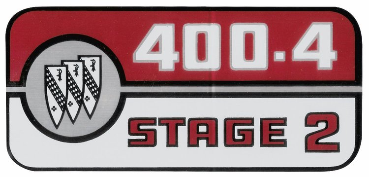 Decal 69 Skylark Valve Cover 400-4 Stage 2