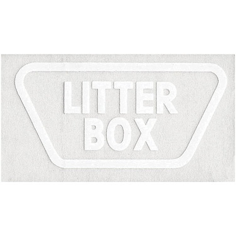 Decal 65-68 Skylark Riviera Interior Litter Box