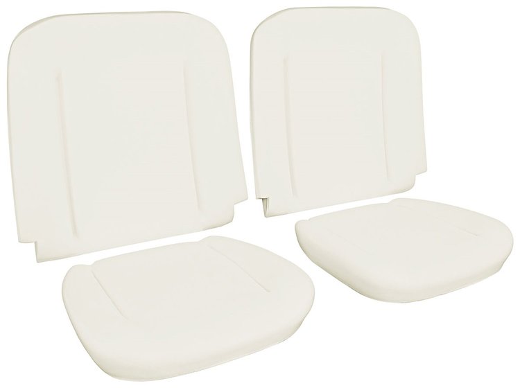 SF00017-PR Seat Foam, 1964-65 Chevelle/El Camino & 1962-65 Skylark, Bucket w/ Wire, Pair