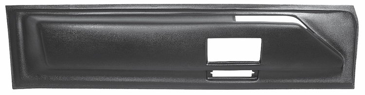 Front Door Panel Cover for 1971-1976 Cadillac Coupe DeVille, Eldorado [Black, Left/Driver Side]