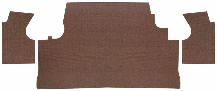 Trunk Mat Vinyl 1963 Grand Prix Red Herringbone