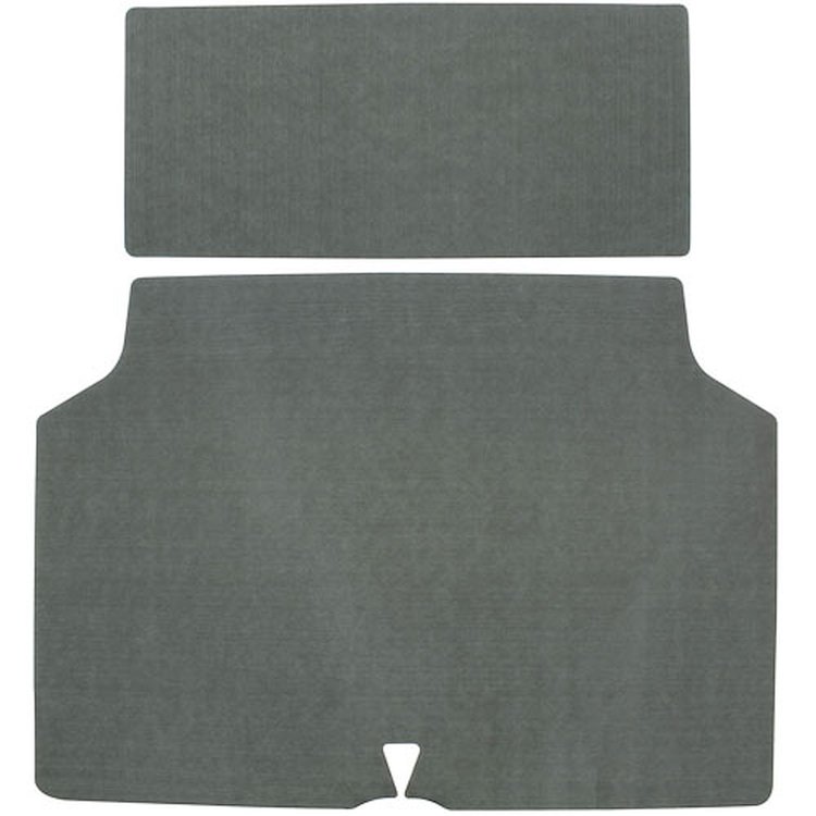 Trunk Mat Felt 1970 Grand Prix Gray/Green