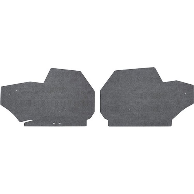 Side Panels Trunk 1967 Bonneville Convertible Gray Herringbone