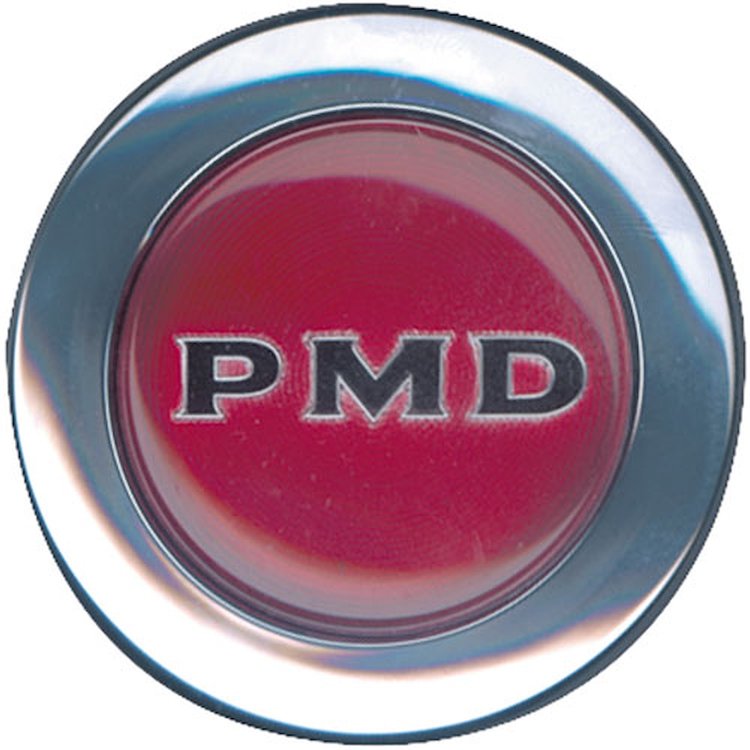 Center Cap PMD 1967-70 Pontiac Red w/ Black Letters