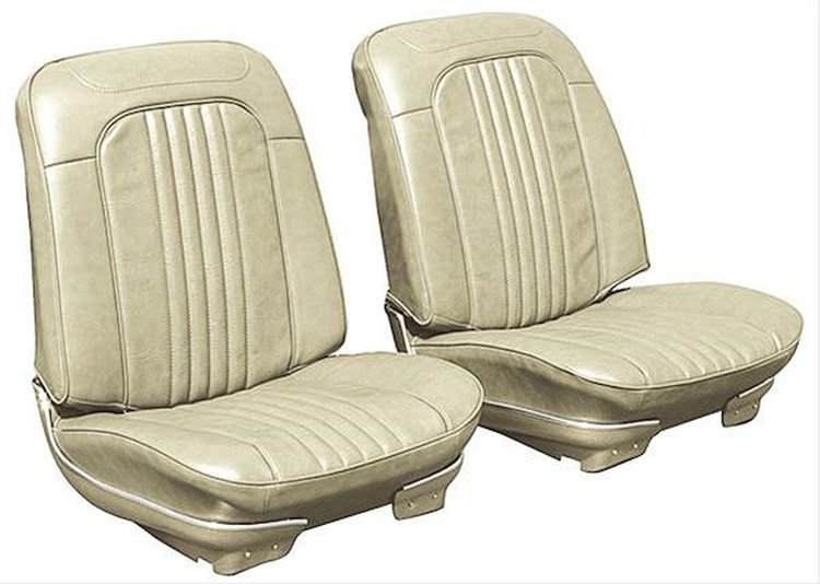 Seat Upholstery 1971-72 Chevelle Front Buckets