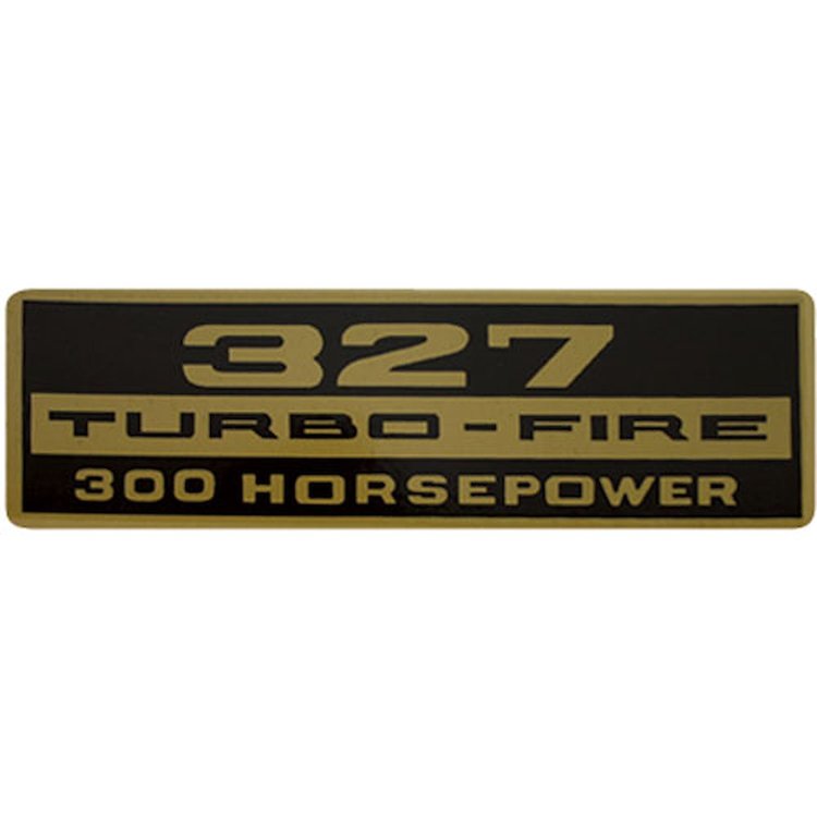 Decal Chevelle/El Camino Valve Cover 327 300HP Turbo-Fire